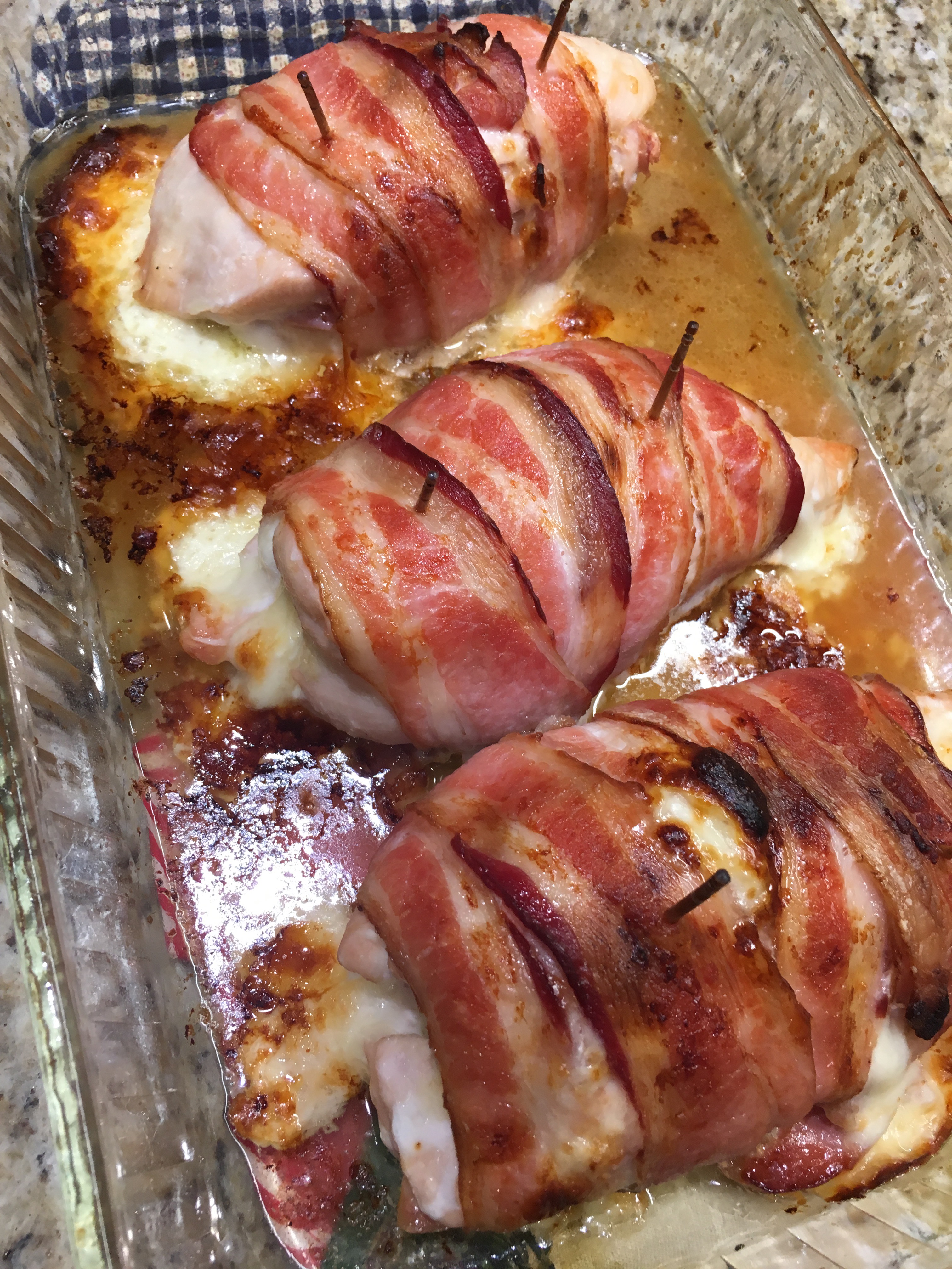 Bacon Wrapped Chicken Cordon Bleu – Fun Foodie Family